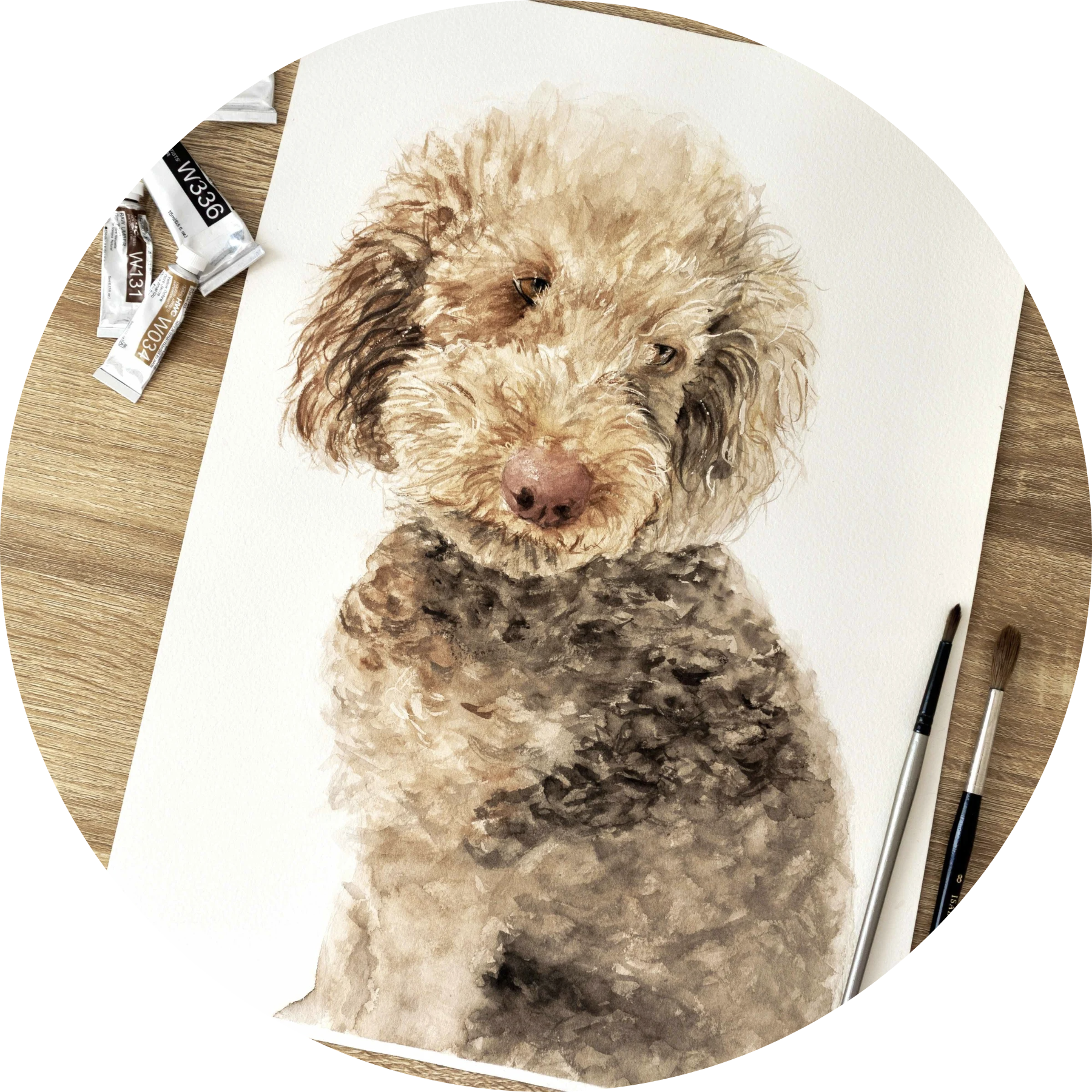 commissioned pet or lenny